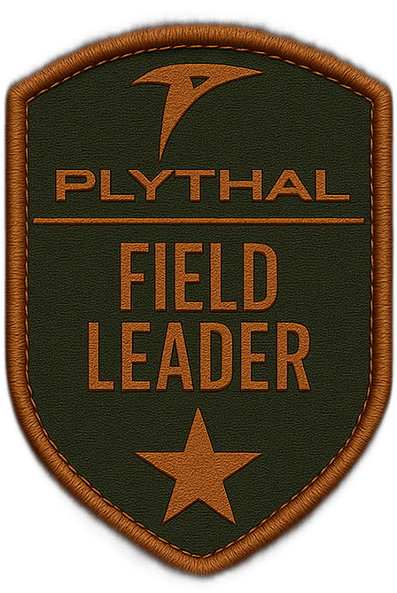 PLYTHAL Field Leader rank badge