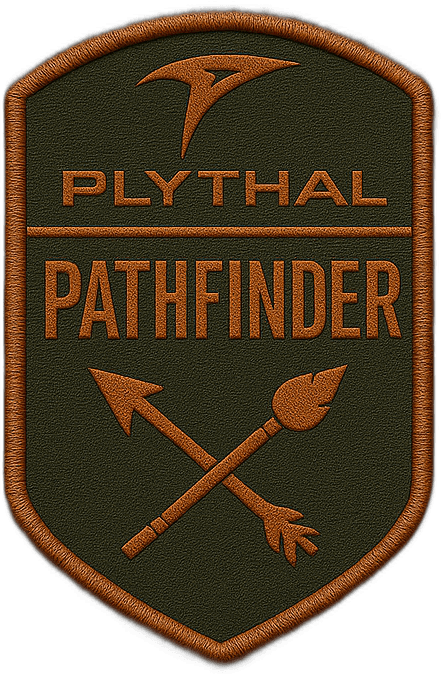 PLYTHAL Pathfinder rank badge