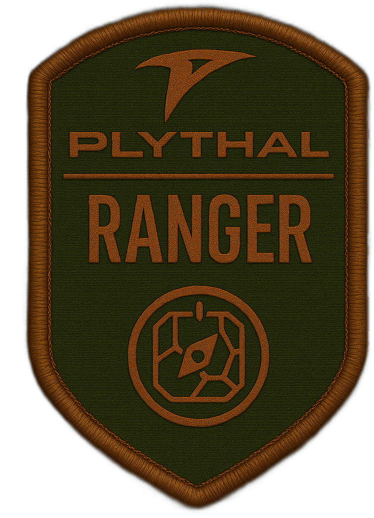 PLYTHAL Ranger rank badge