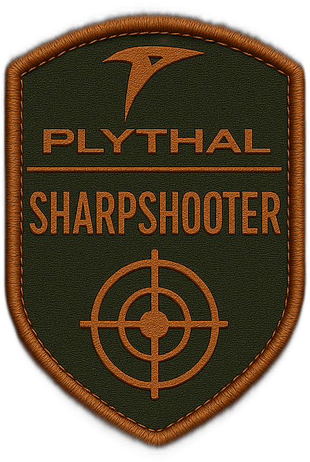PLYTHAL Sharpshooter rank badge