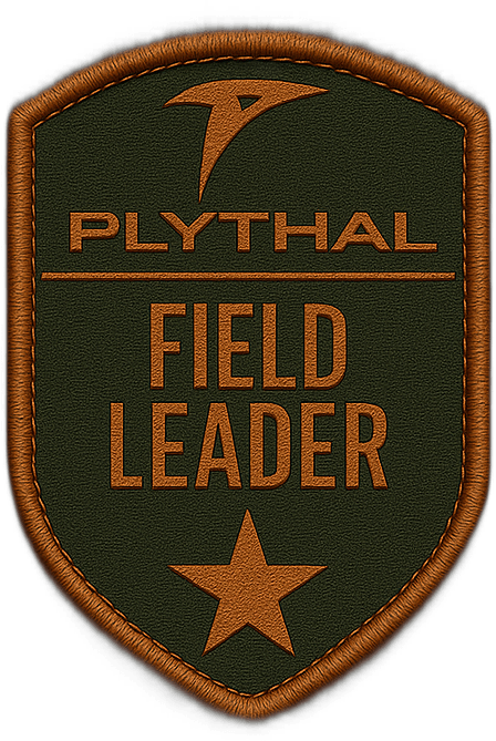 PLYTHAL Field Leader rank badge